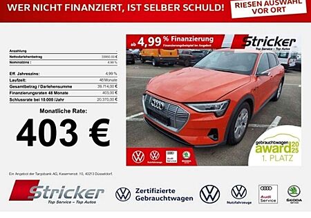 Audi e-tron 55 quattro 403,-ohne Anzahlung AHK Pano