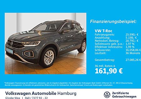 VW T-Roc Volkswagen 1.0 TSI Life LED Kamera Sitzhzg