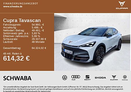 Cupra Tavascan gebraucht kaufen Cupra Tavascan VZ 4Drive 77 kw/h*Extreme*MATRIX*DCC*