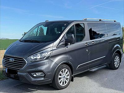 Ford Tourneo Custom L2 Titanium,Garantie,ACC,AHK,mHEV, ,Standheizung,Dachreling,Checkheftgepflegt