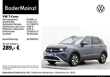 VW T-Cross Volkswagen 1.0 TSI DSG Goal AHK Carplay ACC LED