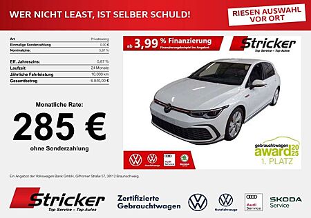 VW Golf Volkswagen GTI 2.0TSI DSG 285,-ohne Anzahlung ACC Standh. Na