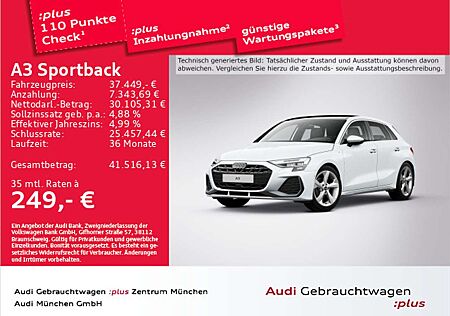 Audi A3 35 TFSI S tronic 2x S line Pano/Mat