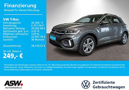 VW T-Roc Volkswagen R-Line 1.5 TSI DSG LED Navi PDC ACC AHK
