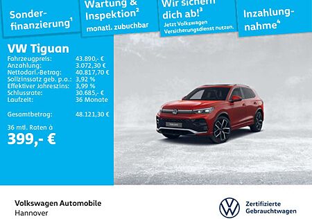 VW Tiguan Volkswagen 2.0 TDI DSG R-Line Navi Pano AHK LED HUD