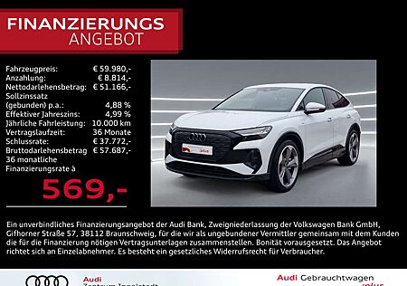 Audi Q4 e-tron Q4 Sportback e-tron 55 qu 2x S line MATRIX SONOS