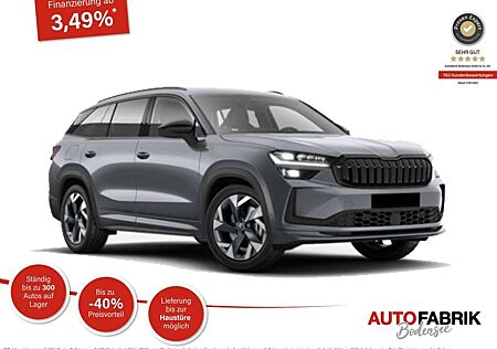 Skoda Kodiaq Sportline 2.0 TSI DSG 4x4 7Sitzer*AHK*NAVI*SHZ*Mat
