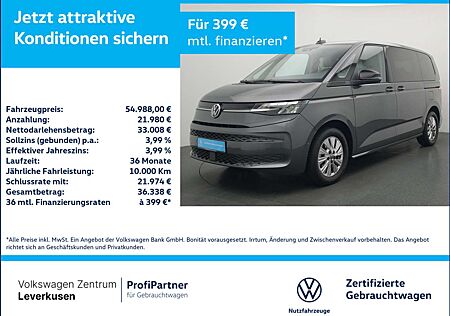 VW T7 Multivan Volkswagen Life NAVI VIRT SHZ KAM LED LEDER