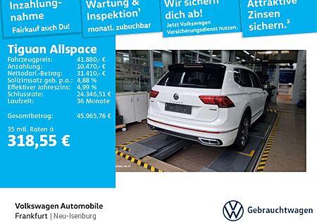 VW Tiguan Allspace Volkswagen 2.0 TSI DSG R-Line Pano 4Motion