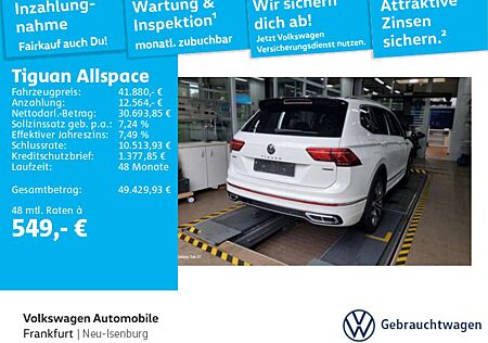 VW Tiguan Allspace Volkswagen 2.0 TSI DSG R-Line Pano 4Motion