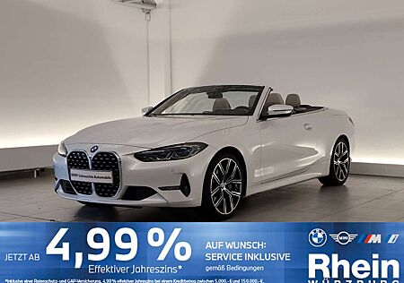 BMW 430 i Cabrio SAG Luxury Laser/HarmanKardon/19Zoll Las