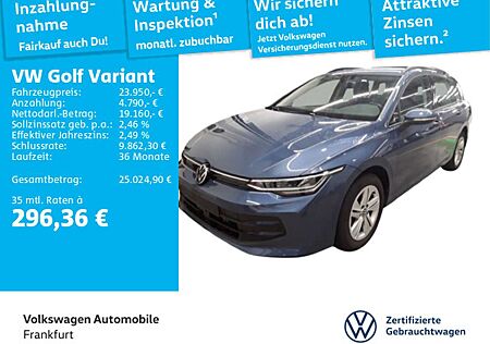 VW Golf Variant Volkswagen Golf VIII Variant 1.5 TSI Life Navi LED DAB+ Fro