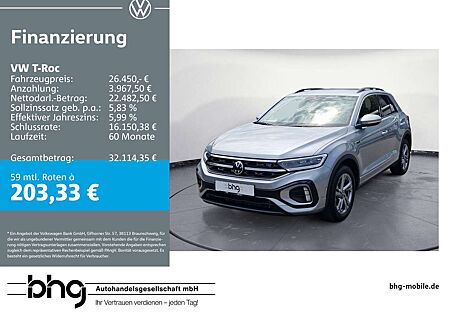 VW T-Roc Volkswagen 1.0 TSI OPF R-Line