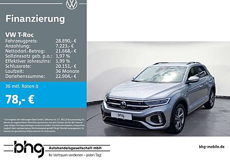 VW T-Roc Volkswagen 1.0 TSI OPF R-Line