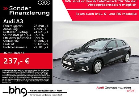 Audi A3 TFSI Metallic Lackierung, Infotainment Paket