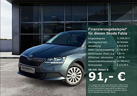Skoda Fabia 1.0 MPI Cool Plus Sitzheizung Bluetooth Klima