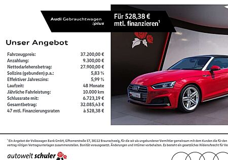Audi A5 Cabriolet 3.0 TDI V6 quattro S-line sport ACC LED