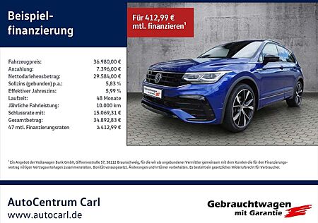 VW Tiguan Volkswagen R-Line 2.0 TDI DSG 4Motion Black/IQ-Light KLIMA L