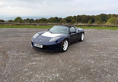 Tesla Roadster Sport blau/ weiß