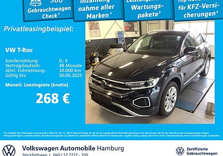 VW T-Roc Volkswagen 1.5 TSI Style DSG AHK Navi ACC CarPlay LED