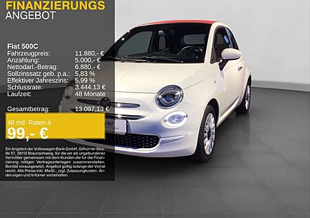 Fiat 500C 1.0 Mild-Hybrid LOUNGE PDC eSPIEGEL