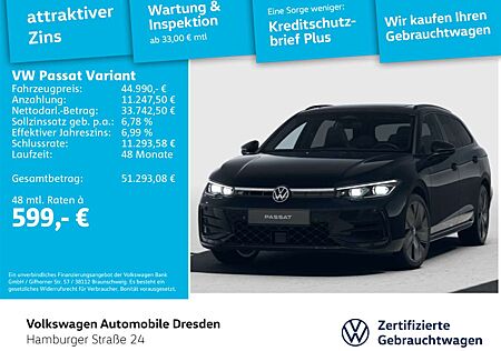 VW Passat Variant Volkswagen R-Line 1.5 eTSI DSG IQ AHK PANO
