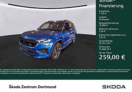 Skoda Kodiaq 2.0 RS 4X4 Leder Panoramadach AHK Columbus