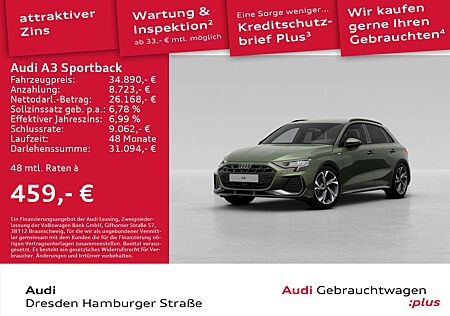 Audi A3 S line 30 TFSI 85(116) kW(PS) Schal