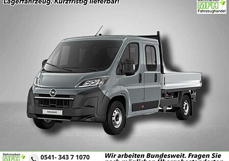 Opel Movano Pritschenwagen Doppelkabine L3 3.5t verstärkt 2...