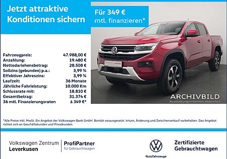 VW Amarok Volkswagen II Deka Style 4Motion ACC AHK MATRIX K