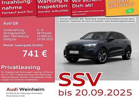 Audi Q8 55 TFSIe Black-Paket Headup AHK UPE 113.835€