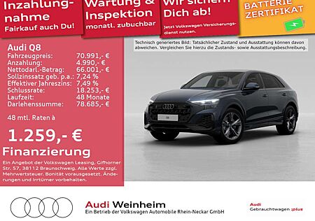 Audi Q8 55 TFSIe Black-Paket Headup AHK UPE 113.835€