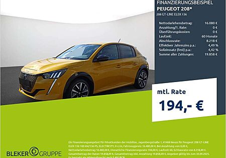 Peugeot 208 GT-LINE ELEK 136