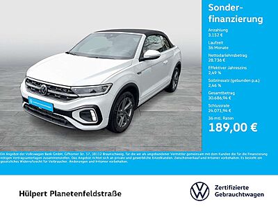Volkswagen T-Roc Cabriolet 1.5 R-LINE AHK ACC LM17 LED+ NAVI