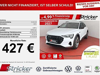 Audi e-tron Sportback S-Line 55 quattro 427,-ohne Anzahlung N