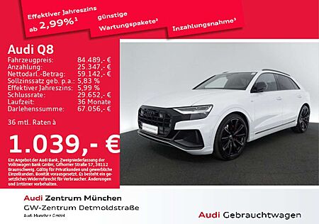 Audi Q8 55 TFSI e qu. 3x S line Pano/23"Zoll/AHK/HuD