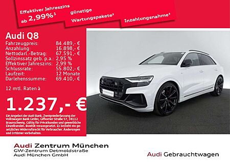 Audi Q8 55 TFSI e qu. 3x S line Pano/23"Zoll/AHK/HuD