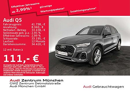 Audi Q5 55 TFSI e qu. S tronic S line AHK/Matrix/Virt