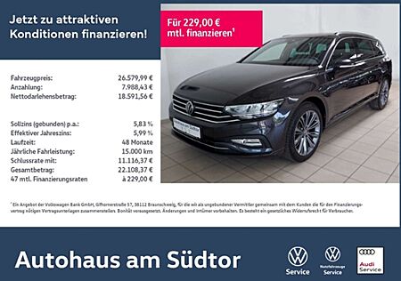 VW Passat Variant Volkswagen Business 2.0 TDI DSG LED RFK ACC