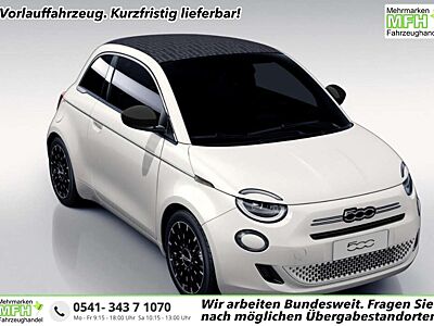 Fiat 500C 500 Cabrio La Prima Nav Keyl SHZ 17Z Kam LED Ca...