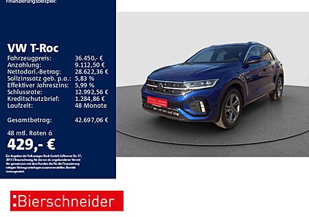 VW T-Roc Volkswagen 2.0 TDI DSG R-Line AHK PANO MATRIX STAND