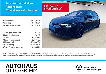 VW Golf Volkswagen VIII 2.0 TSI GTI DSG Black Style LED