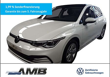 VW Golf Volkswagen Life 1.5 TSI Matrix/Pano/Standhzg/01.29Gara