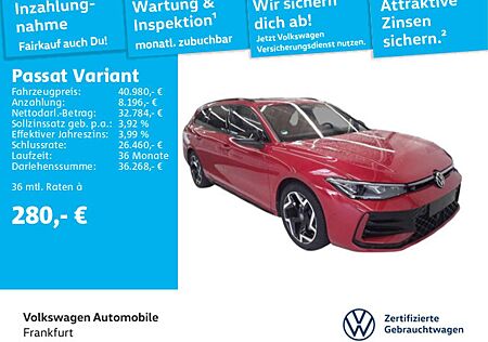 VW Passat Variant Volkswagen 2.0 TDI DSG R-Line Navi IQ.Light