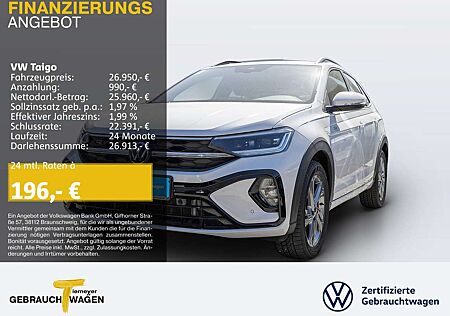 VW Taigo Volkswagen 1.5 TSI DSG R-LINE NAVI LED SITZH KAMERA