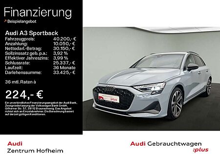 Audi A3 35 TDI S line S tro*Sonos*Sitze*LED