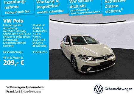 VW Polo Volkswagen 1.0 Active Navi Spurhalteassistent Sitzheiz