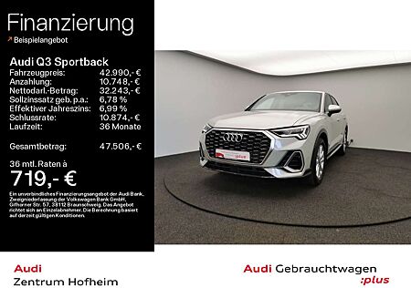 Audi Q3 45 TFSIe 2x S line S tro*LED*Virtua
