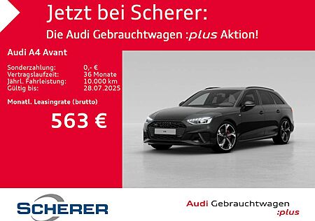 Audi A4 40 TFSI quattro S tronic S LINE B&O HUD