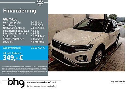 VW T-Roc Volkswagen 1.5 TSI OPF DSG Life